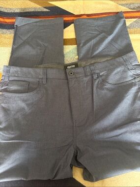 Kenneth Cole Reaction Men's Slim Dress Pants - Blue Gray